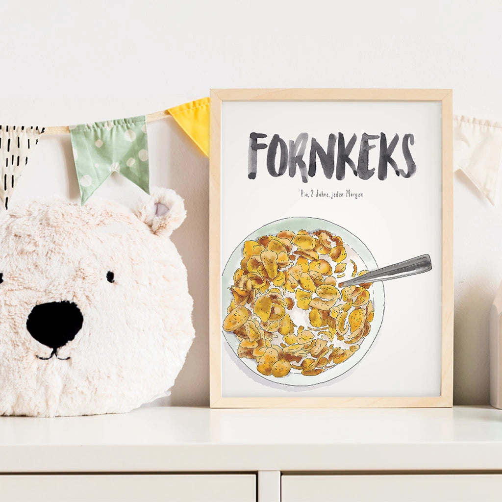 Kindermundposter - Motiv Cornflakes Frühstücks-Cerealien