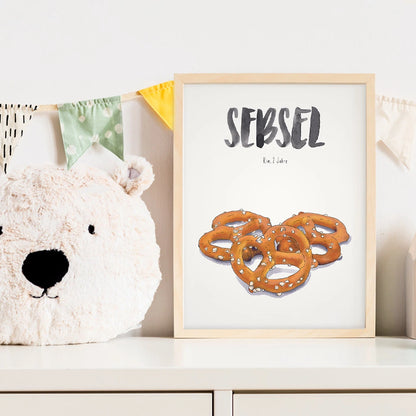 Kindermundposter - Motiv Brezel Snack