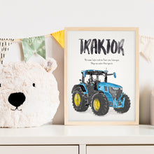 Lade das Bild in den Galerie-Viewer, hejhoni - kinderzimmerposter &quot;traktor&quot;
